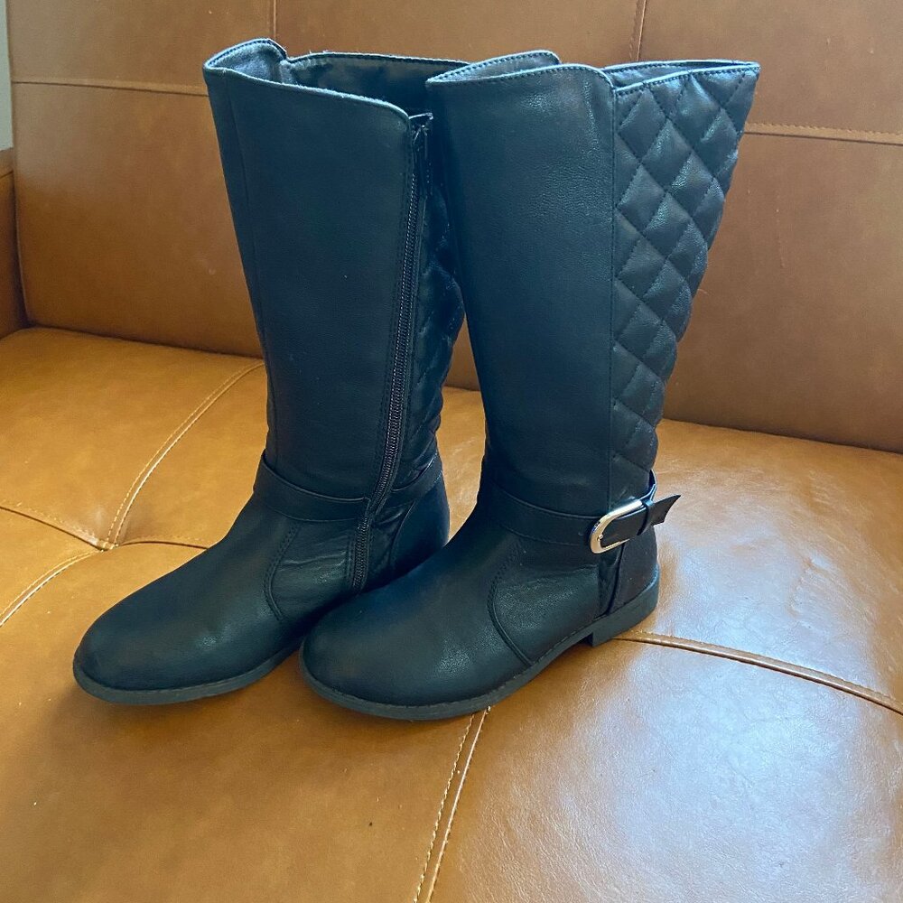 Girls Tall Black Boots from Kohl's